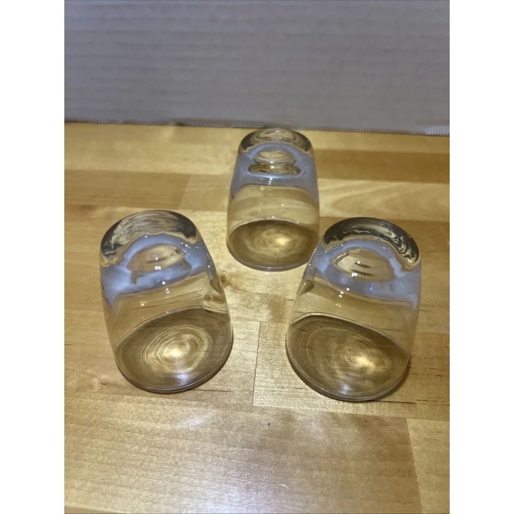 Set 3 Vintage Libby Shot Glasses